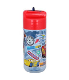 Disney Cars Drinkfles met Rietje 430 ml - Lightning McQueen & Jackson Storm - BPA-vrije Drinkbeker voor School en Sport