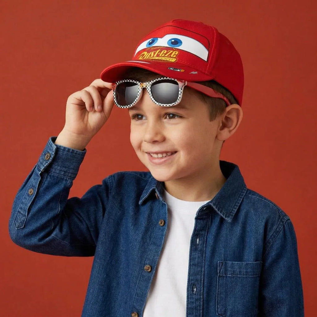 Disney Cars Pet met Zonnebril Lightning McQueen Officiële Merchandise