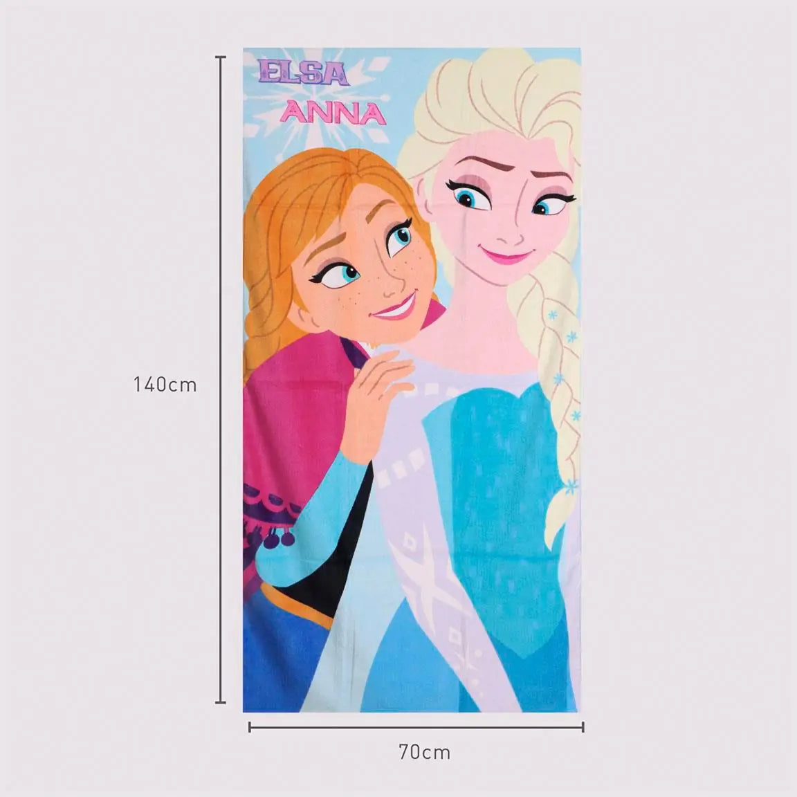 Frozen Beach Towel Cotton Elsa Anna