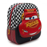 Cars Backpack Lightning McQueen 31 x 25 x 10 cm – 3D Front – Officially Licensed