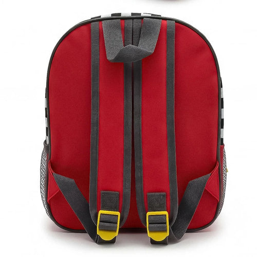Cars Rucksack Lightning McQueen 31 x 25 x 10 cm – 3D Vorderseite – Offiziell Lizenziert