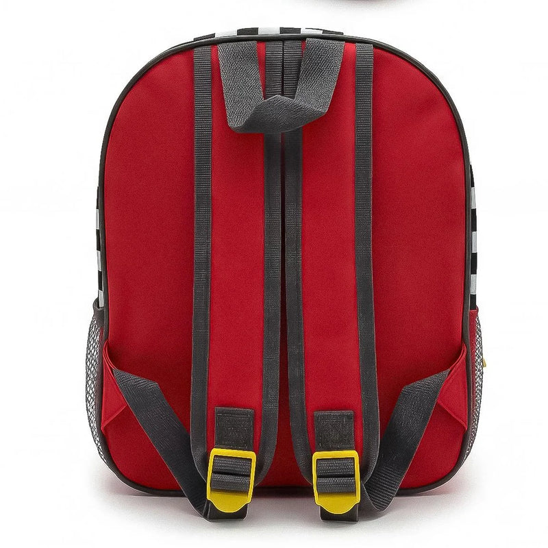 Cars Backpack Lightning McQueen 31 x 25 x 10 cm – 3D Front – Officially Licensed