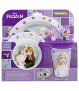 Disney Frozen Eetset 5 Delig Meisjes – Bord Kom Beker Bestek – Kinder Servies
