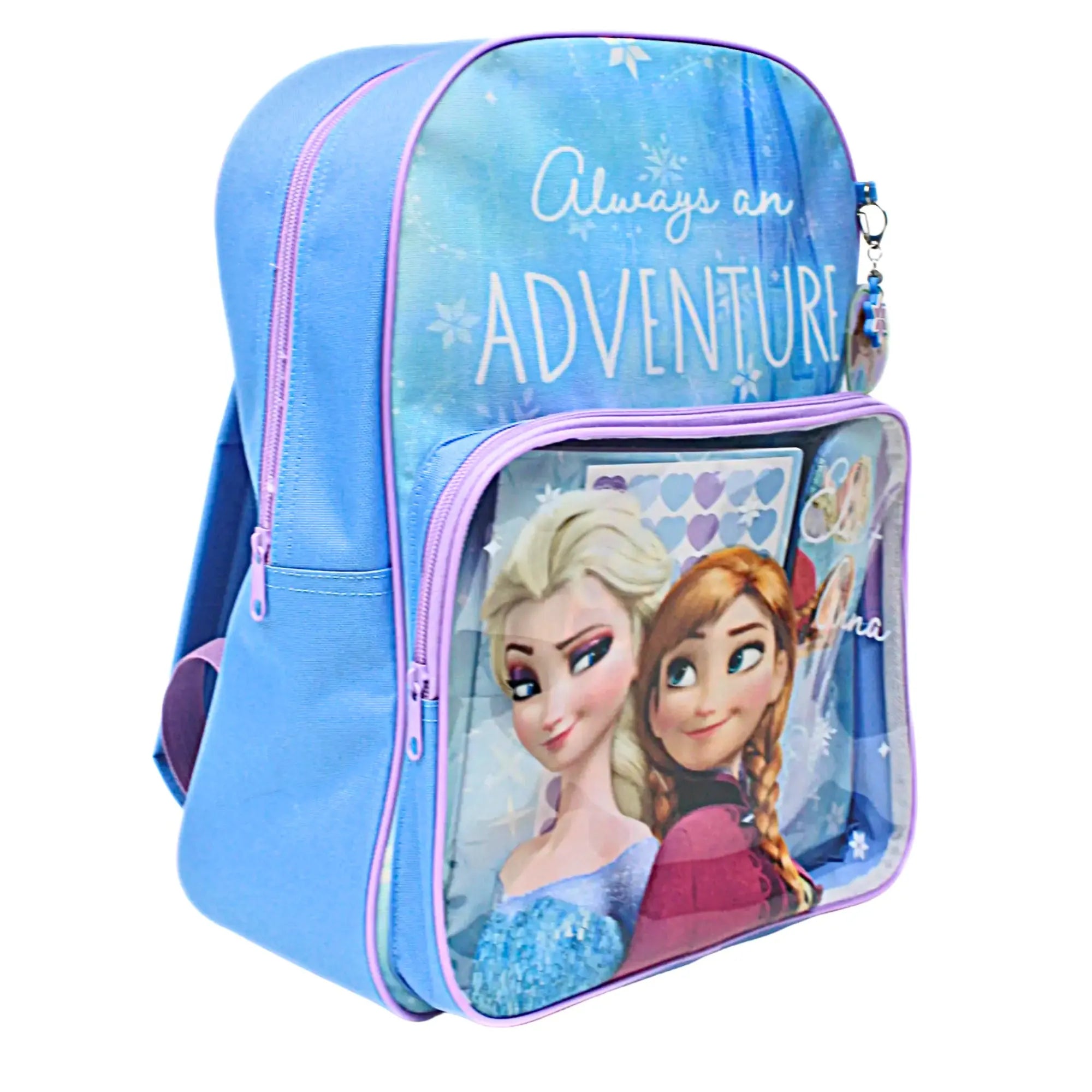 Disney Frozen 6-Delige Schoolset met Rugzak en Schrijfwaren - Meisjes