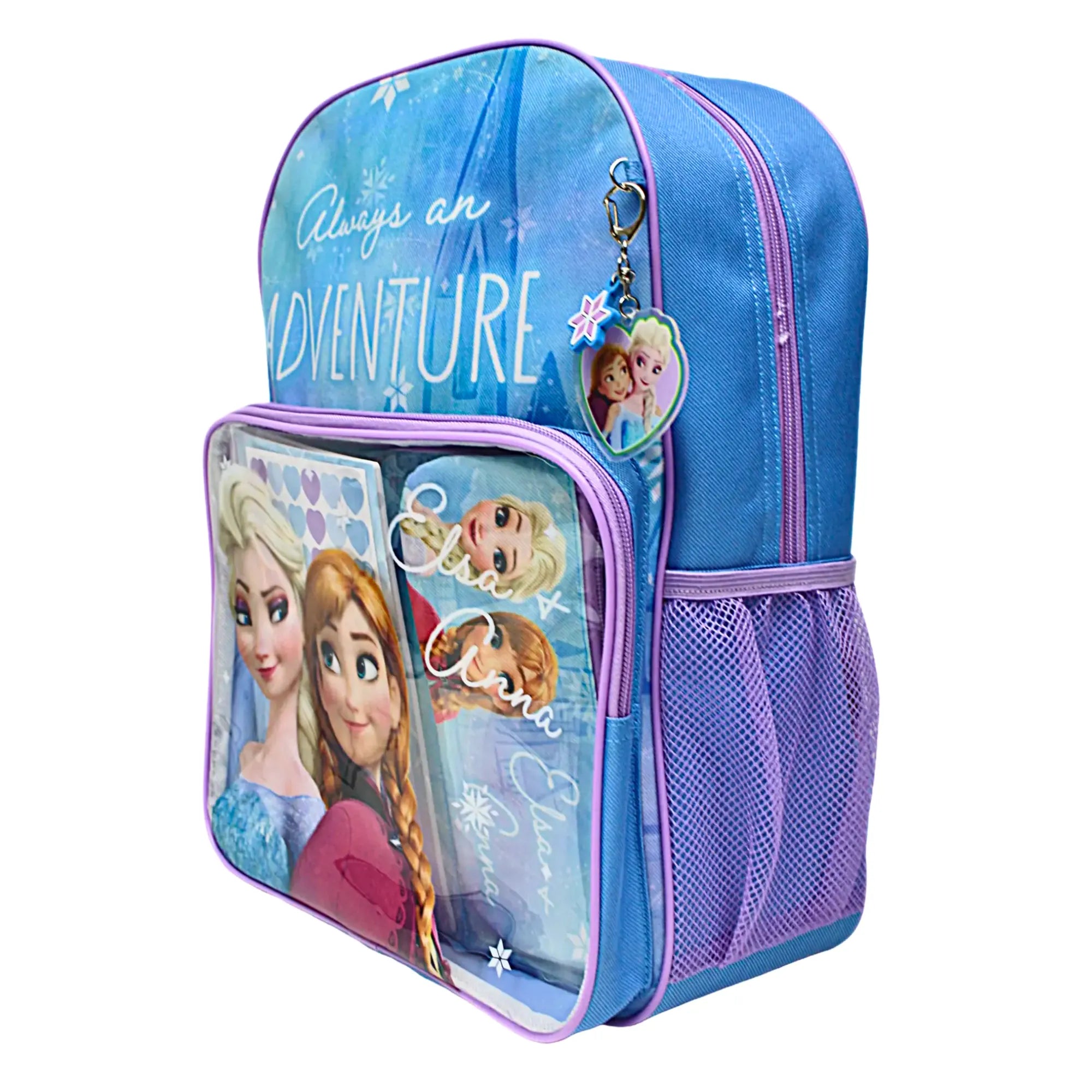 Disney Frozen 6-Delige Schoolset met Rugzak en Schrijfwaren - Meisjes