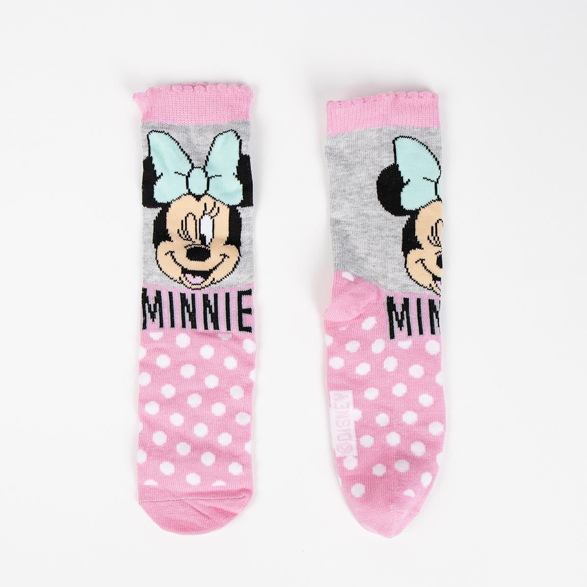 Disney Minnie Mouse Socken in Spardose 4 Paare