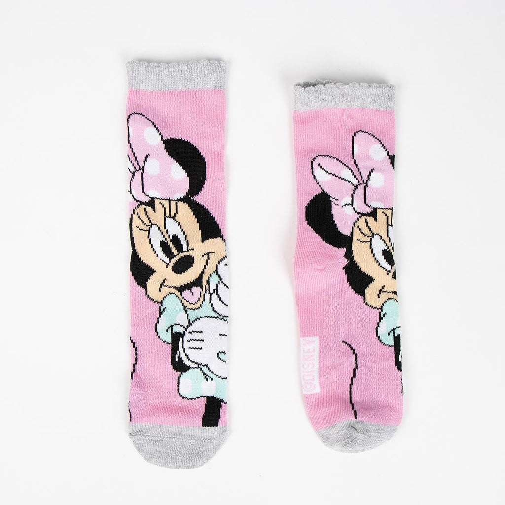Disney Minnie Mouse Socks in Money Box 4 Pairs
