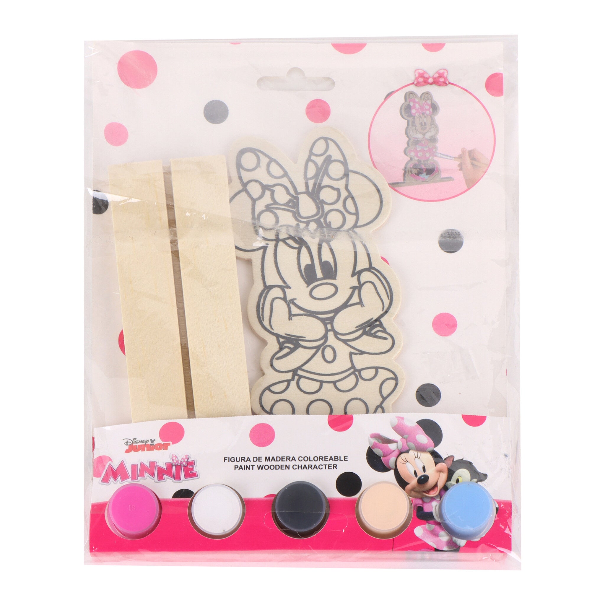 Minnie Mouse Holz-Malset
