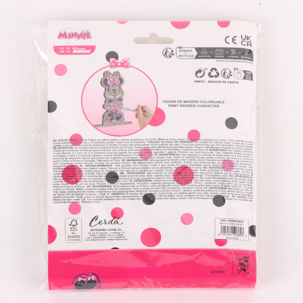 Minnie Mouse Holz-Malset