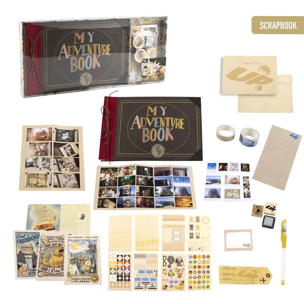 Disney Pixar Up Scrapbook Bastelset