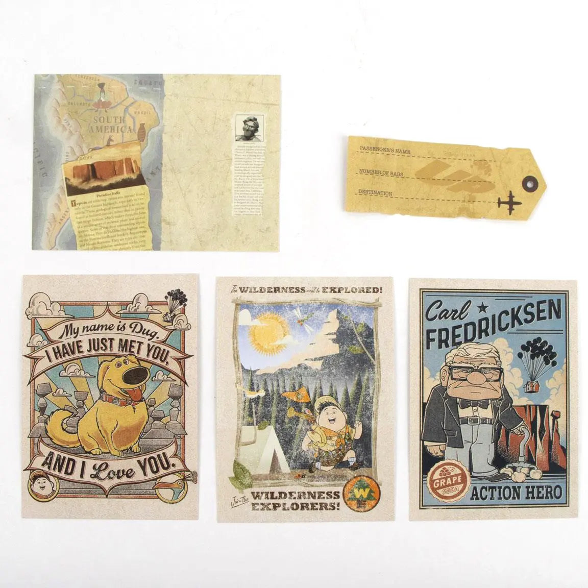Disney Pixar Up Scrapbook Bastelset