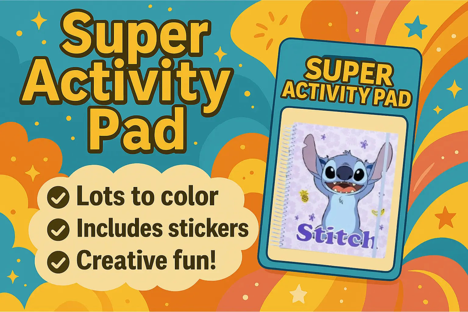 Stitch Super Activiteiten Album - Default