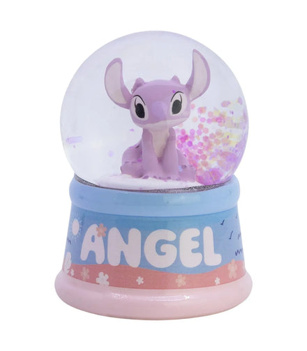 Disney Stitch Angel Sneeuwbol Meisjes – Glitter Snow Globe Decoratie Cadeau