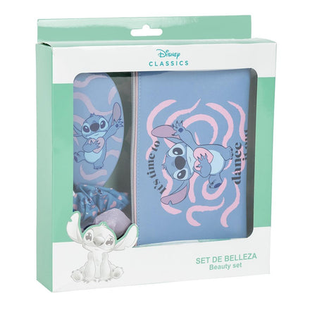 Disney Lilo en Stitch Beauty Set Haarborstel Haar Scrunshies Toilettas