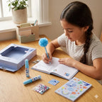 Disney Stitch Diary with Lock Writing Set