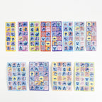 Disney Stitch & Angel Stickerset Kinder – 1000 Aufkleber – Mit Malbuch & 4 Filzstiften – Bastelset für Mädchen