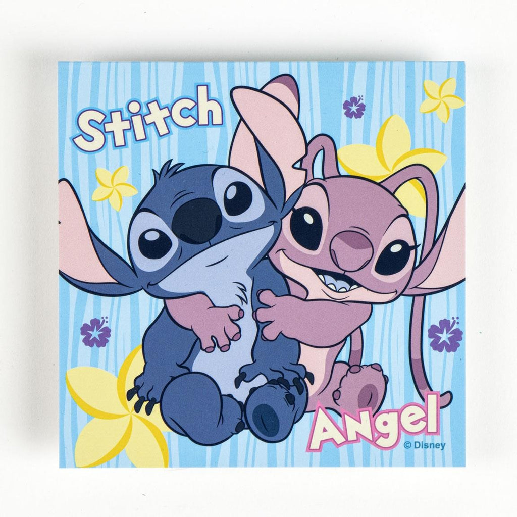 Disney Stitch & Angel Stickerset Kinder – 1000 Aufkleber – Mit Malbuch & 4 Filzstiften – Bastelset für Mädchen
