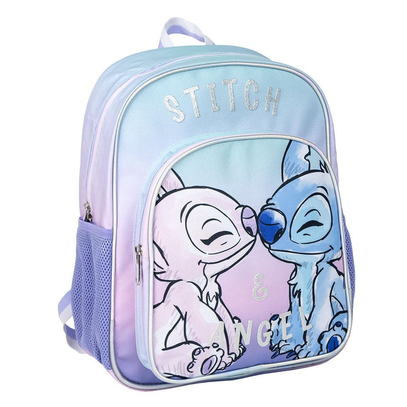 Disney Stitch & Angel Rugzak Meisjes 2 Vakken - Hoogte 38cm