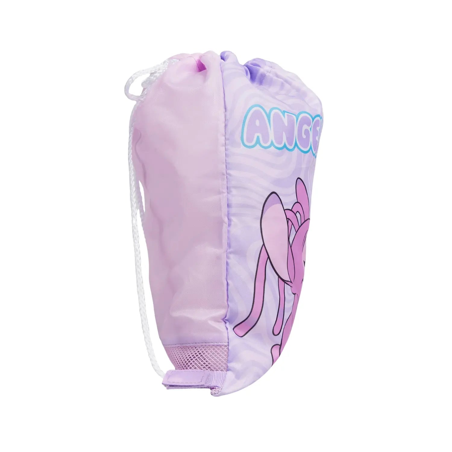 Stitch & Angel Swim Bag for Kids – Girls Gym Sack – Disney Drawstring Backpack 42x31 cm