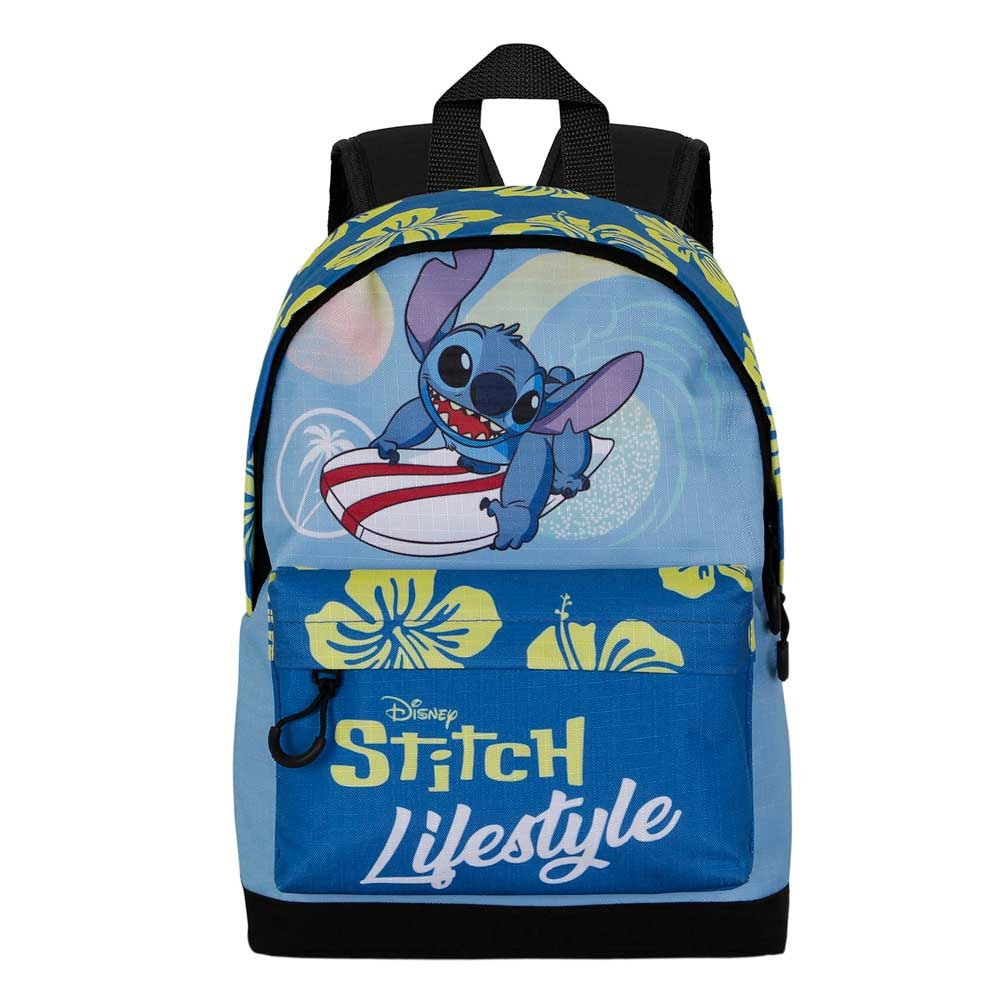 Disney Stitch Backpack Stitch Lifestyle Boys Girls - Height 35cm