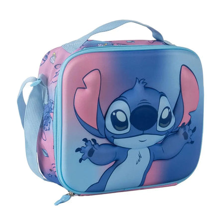 Disney Stitch Lunchtas Jongens en Meisjes - Geïsoleerde Koeltas met Schouderband - 23,5 x 5 x 22,5 cm