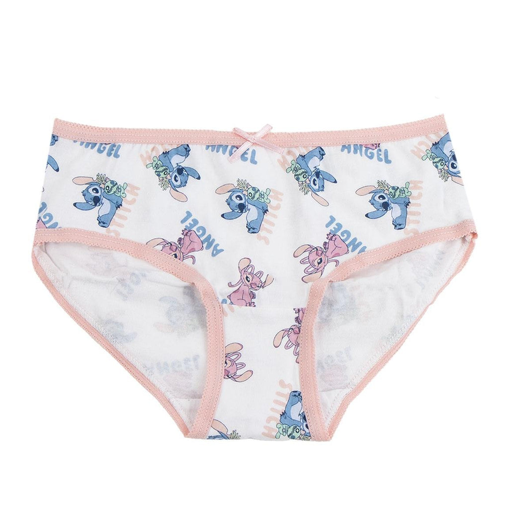 Disney Stitch Underpants Underwear Girls - 3 Pairs