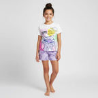 Stitch Sommer Set Mädchen Lila