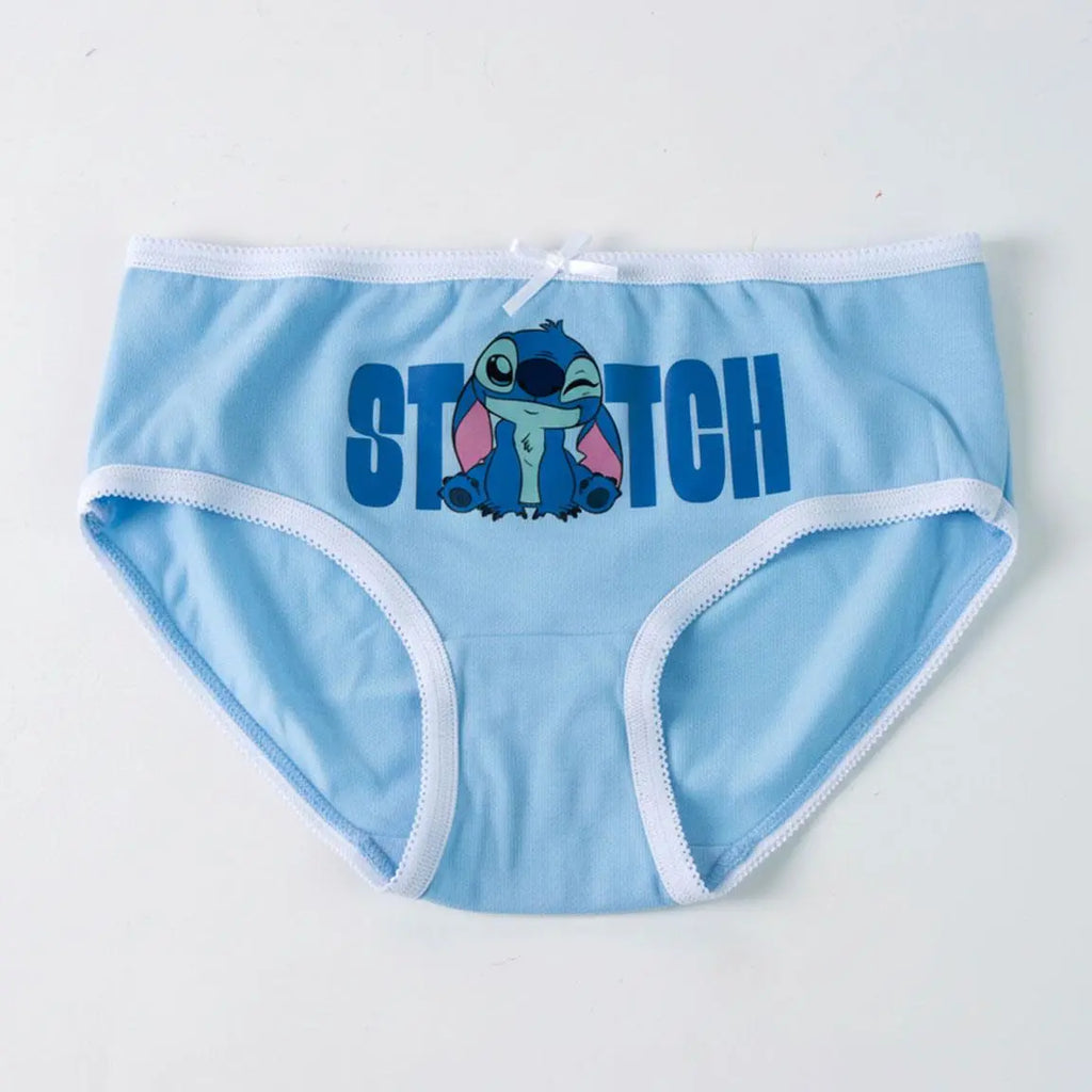 Disney Stitch Ondergoed Set Meisjes – 5 Stuks – Lilo & Stitch – Kinder Onderbroek – Inclusief Opbergtas
