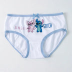 Disney Stitch Ondergoed Set Meisjes – 5 Stuks – Lilo & Stitch – Kinder Onderbroek – Inclusief Opbergtas