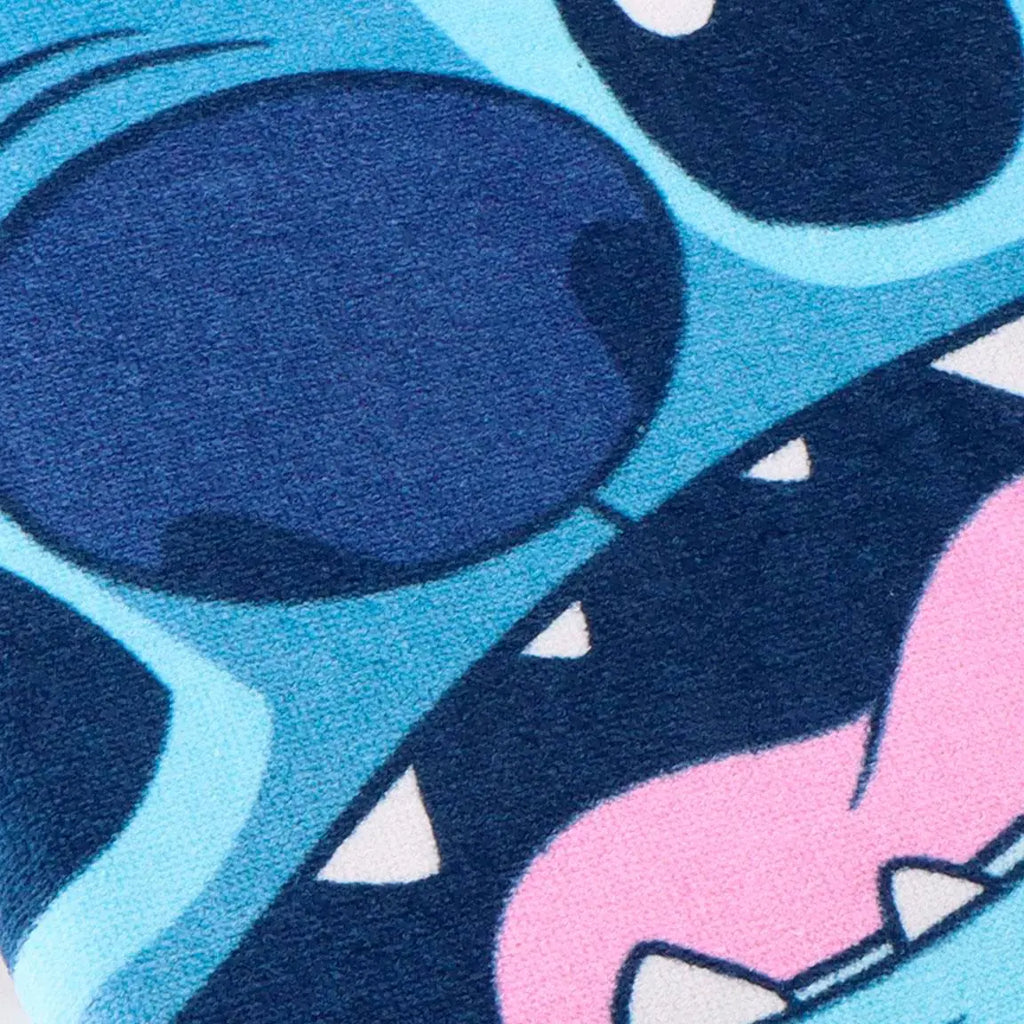 Stitch Strandtuch Baumwolle 70x140 cm Blau Rosa