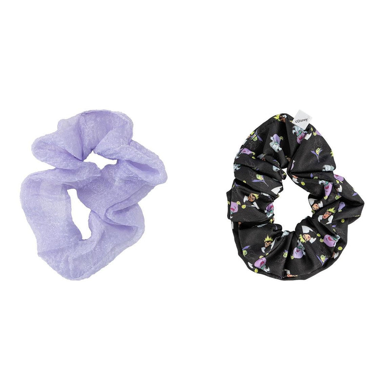 Disney Villains Beauty Set Haarborstel Haar Scrunshies Toilettas