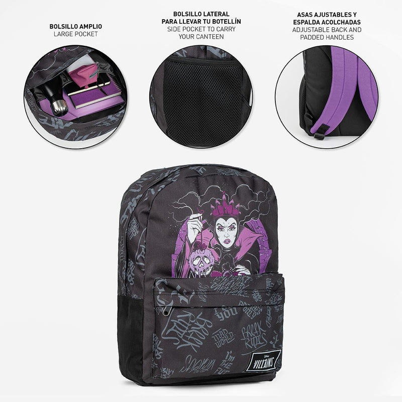 Disney Villains Sneeuwwitje Rugzak Bad Vibes Only - Hoogte 42cm