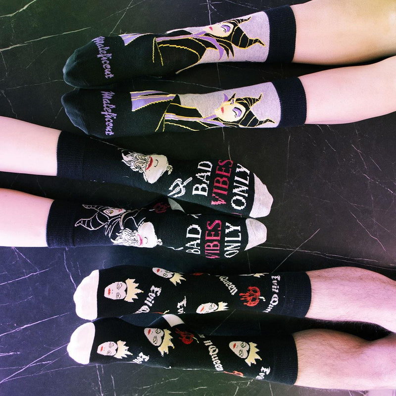 Disney Villains Sokken Dames -3 Paar - Maat 36-43 - One Size
