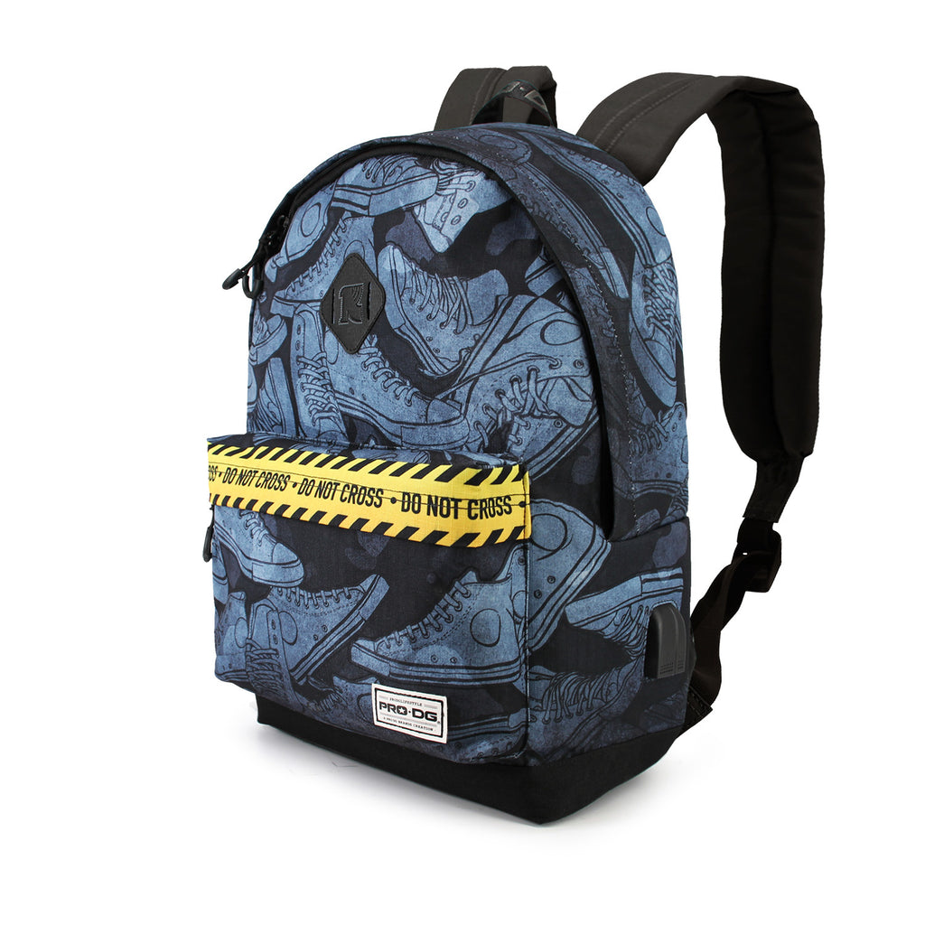 PRODG - Backpack - Do not Cross - Multi color - Height 44cm