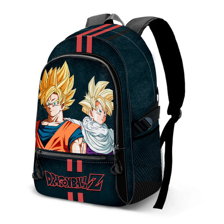 Dragonball Z Rugzak Jongens Goku en Gohan Rugtas Heren 3 Vakken - Hoogte 44cm