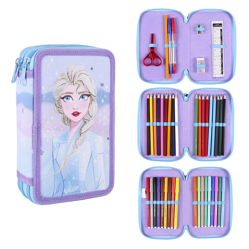 Disney Frozen Driedubbele Etui met Inhoud