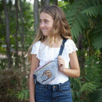 Disney - Frozen 2 - Frozen Reign waist bag - Old Pink/Gray - 23x12x4