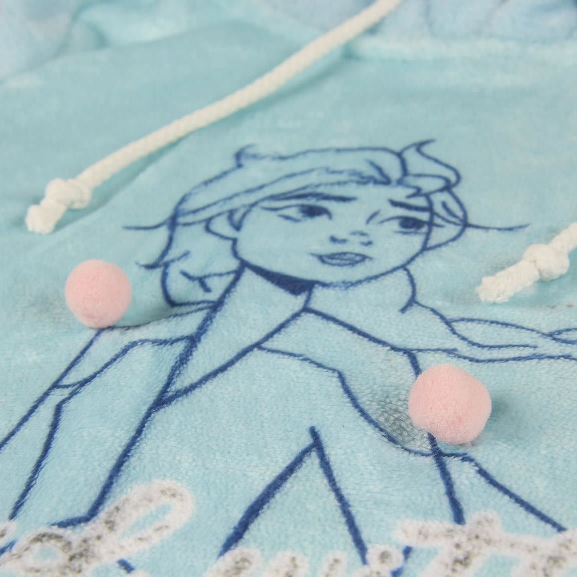 Disney - Frozen 2 - Fleece - Pullover - Kapuze - Blau