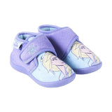 Disney Frozen 2 Hausschuhe Klettverschluss Schneeflocke