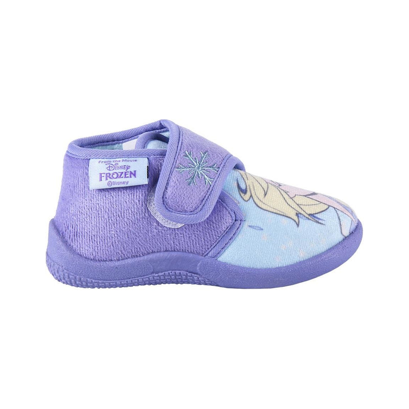 Disney Frozen 2 Hausschuhe Klettverschluss Schneeflocke