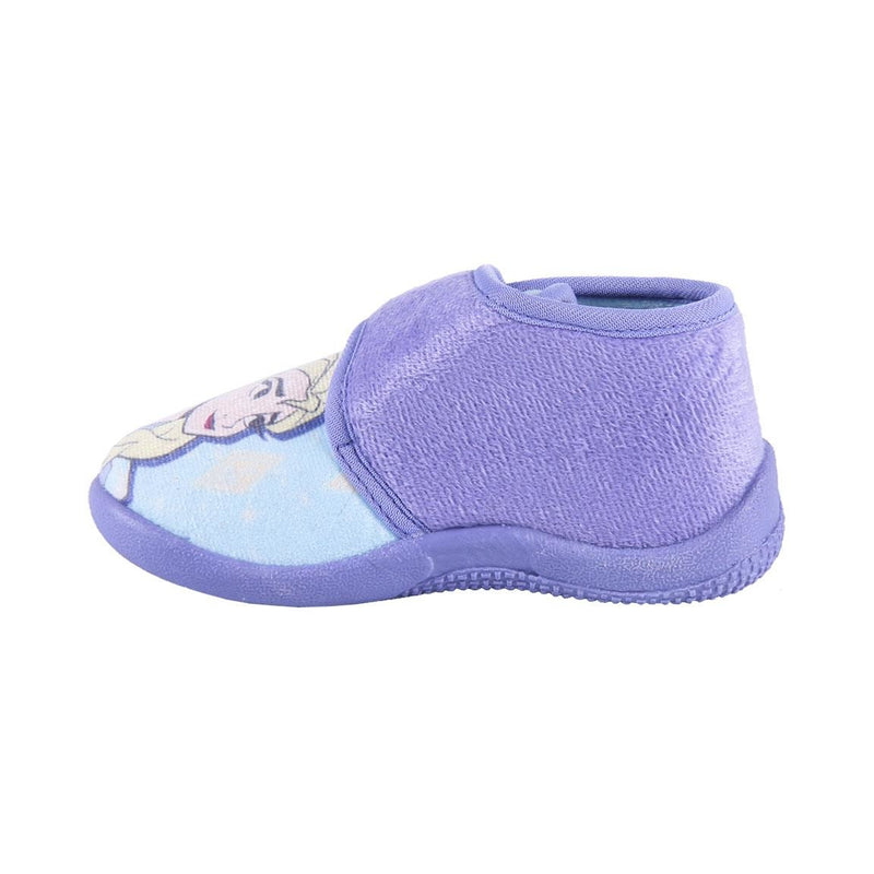 Disney Frozen 2 Hausschuhe Klettverschluss Schneeflocke