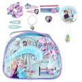 Disney Frozen Beautyset voor Meisjes – Haaraccessoires Set met Haarborstel, Scrunchie, Clips, Elastieken, Armband en Opbergtas