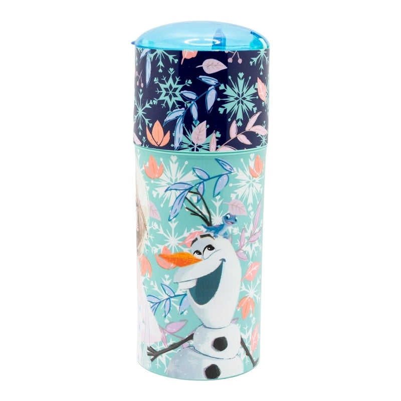 Frozen Drinkbeker Elsa en Olaf 350ML – Kinderfles met Klapdeksel
