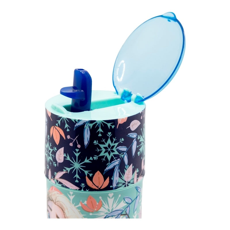 Frozen Drinkbeker Elsa en Olaf 350ML – Kinderfles met Klapdeksel