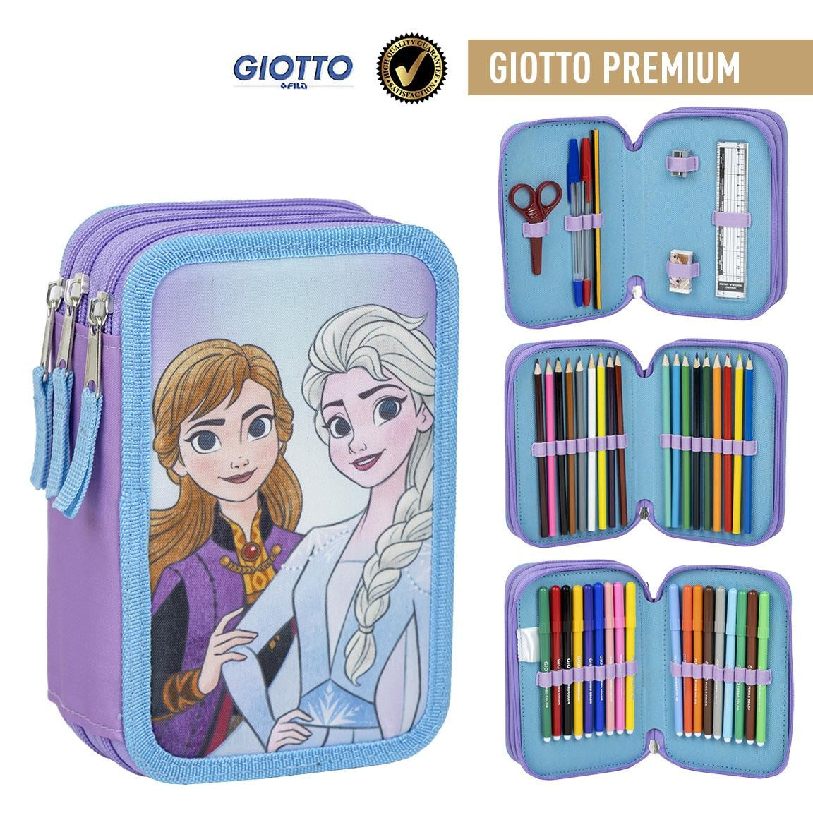 Disney Frozen Etui Tekenen Knutselen Meisjes - 44 Stuks
