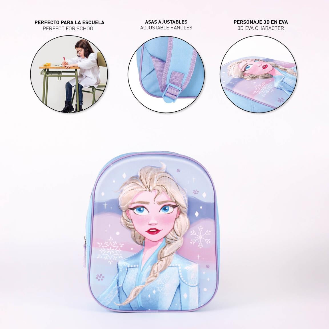 Disney Frozen 2 Backpack 3D - Height 31cm