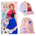 Disney Frozen Strandset – Strandlaken, Zwemtas en Pet – Elsa & Anna – Zomer Strand Accessoires Meisjes