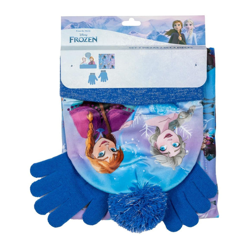 Disney Frozen Winterset Muts Handschoenen Sjaal Meisjes