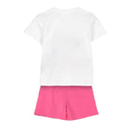 Gabby’s Dollhouse Zomerset Meisjes – T-shirt en Korte Broek – Roze Wit Kinderkleding