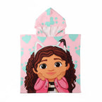 Gabby's Dollhouse Pet, Kledingset en Poncho Set – Meisjes Zomer Bundle – Roze Wit – Officieel Gelicenseerd